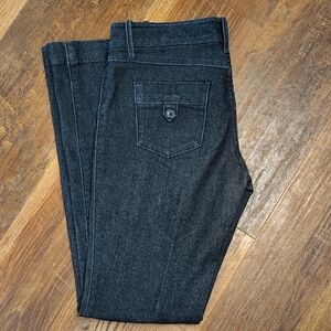 Banana Republic Black and Gray Jeans